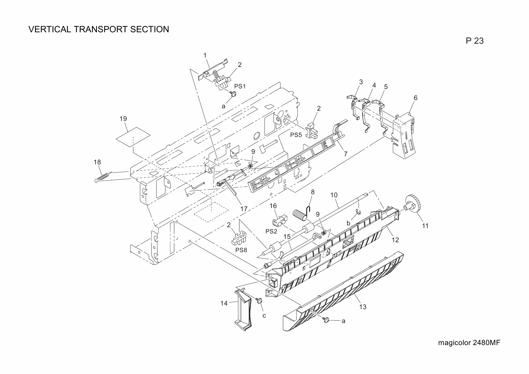 Konica-Minolta magicolor 2480MF 4556 Parts Manual-2